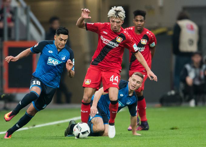 Kevin Kampl je v soboto nepričakovano ostal brez točk na domači tekmi s Hoffenheimom. | Foto: Guliverimage/Getty Images