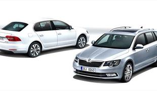 Škoda superb – nov nos in zadek za češkega admirala