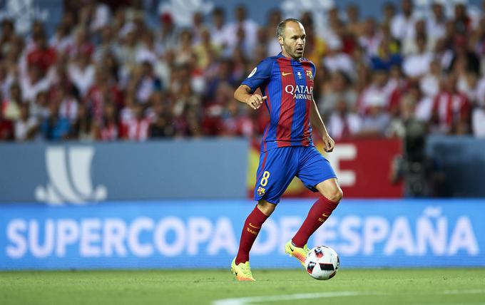 Andres Iniesta dobiva pri Barceloni vedno manj priložnosti. | Foto: Guliverimage/Getty Images