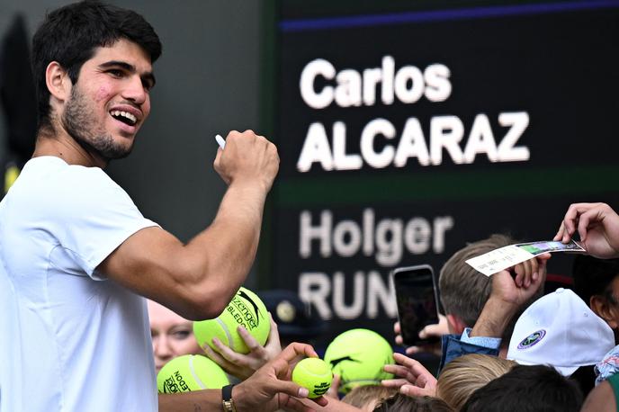 Carlos Alcaraz | Carlos Alcaraz se bo v polfinalu pomeril s tekmecem iz Rusije. | Foto Reuters