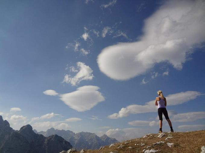 Kot pravi sama, jo je slovenska narava očarala že ob prvem obisku. Osvojila je že več slovenskih gora.  | Foto: Osebni arhiv