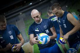 Trening moške odbojkarske reprezentance