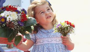 Princesa Charlotte pri dveh letih že govori dva jezika