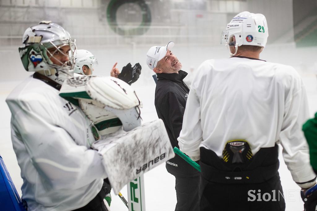 HK SŽ Olimpija trening