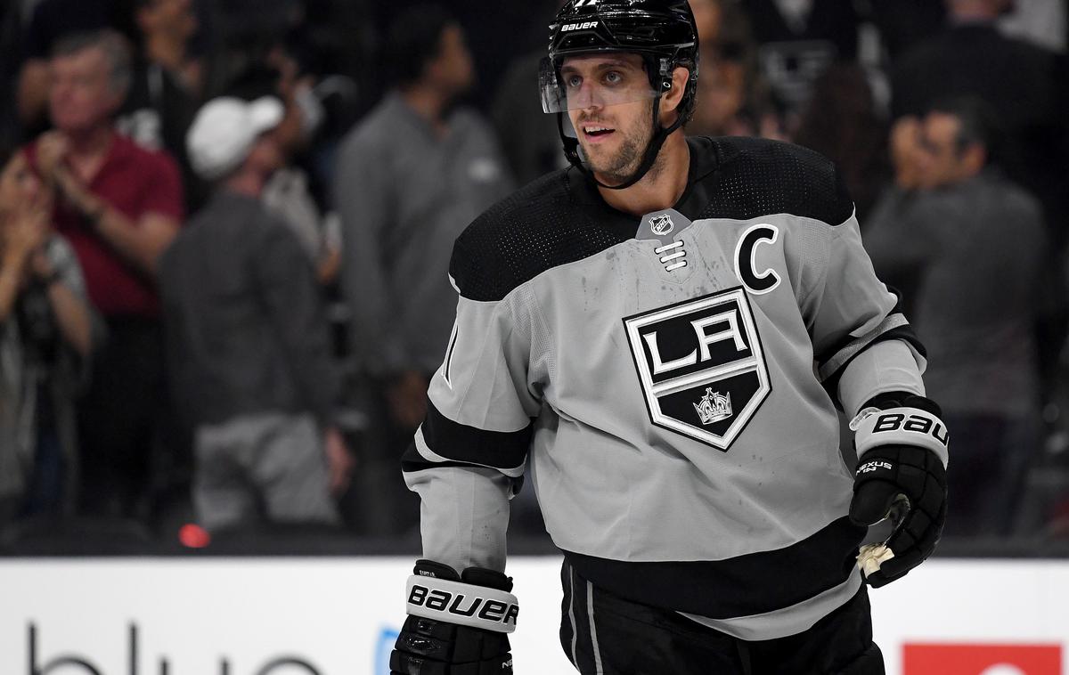 Anže Kopitar | Anže Kopitar je dosegel lep zadetek in se veselil zmage Kraljev. | Foto Getty Images