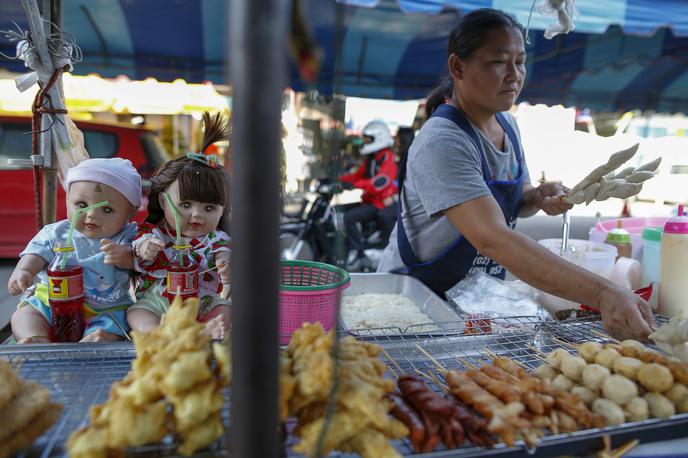 Bangkok, ulični prodajalci | Foto Reuters