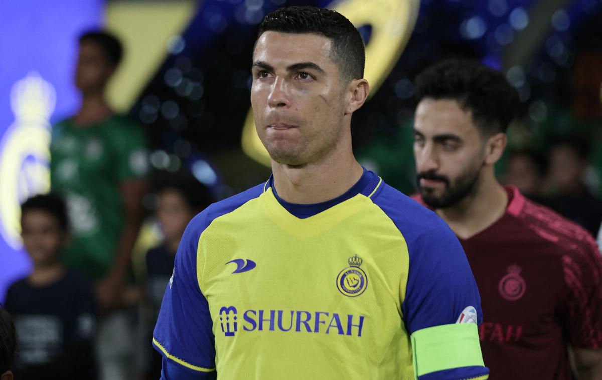 Cristiano Ronaldo | Cristianu Ronaldu gre v zadnjem obdobju dobro le v reprezentančnem dresu, z Al-Nassrom pa doživlja razočaranja. | Foto Reuters