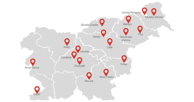 2-Carglass-map | Foto: Carglass® Slovenija