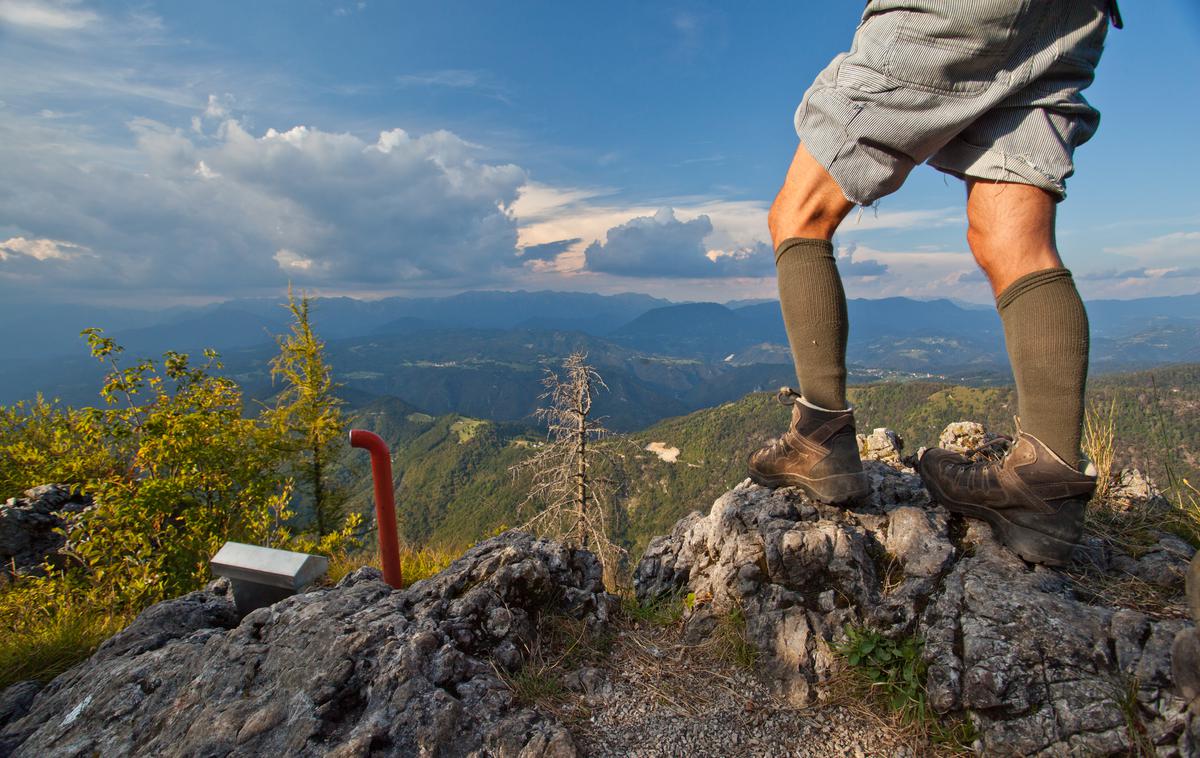 Pohodnik na Hudournik pohodništvo | Foto Jošt Gantar, vir: www.slovenia.info