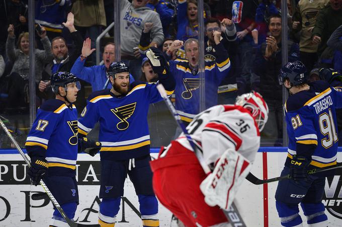 Ryan O'Reilly se je razveselil prvega hat-tricka. | Foto: Reuters