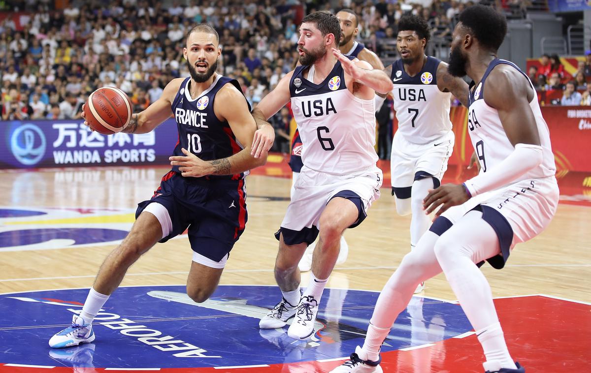 Evan Fournier | Evan Fournier mimo ZDA v polfinale. | Foto Getty Images