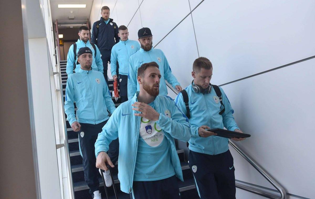 Jan Oblak, Valter Birsa, Bojan Jokić, Boštjan Cesar, Roman Bezjak, Kevin Kampl | Foto Facebook/NZS