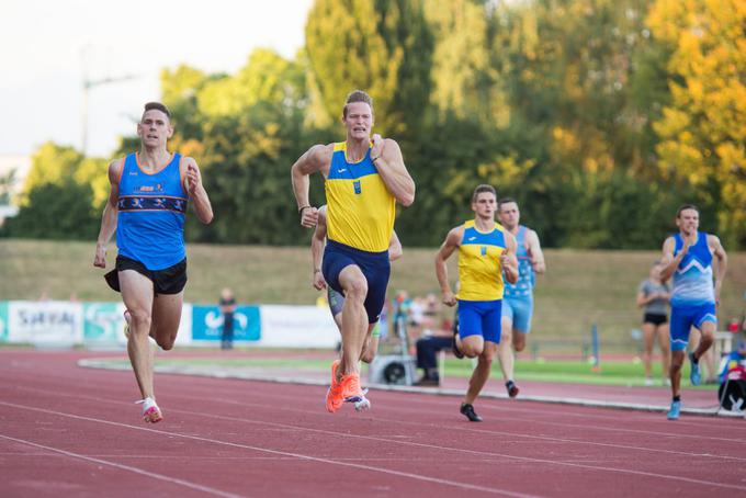 Janežič je bil hitrejši od Grkmana. | Foto: Peter Kastelic/AZS