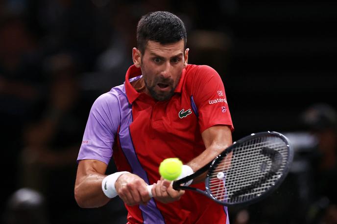 Novak Đoković | Novak Đoković se je zanesljivo uvrstil v tretji krog mastersa v Parizu. | Foto Reuters