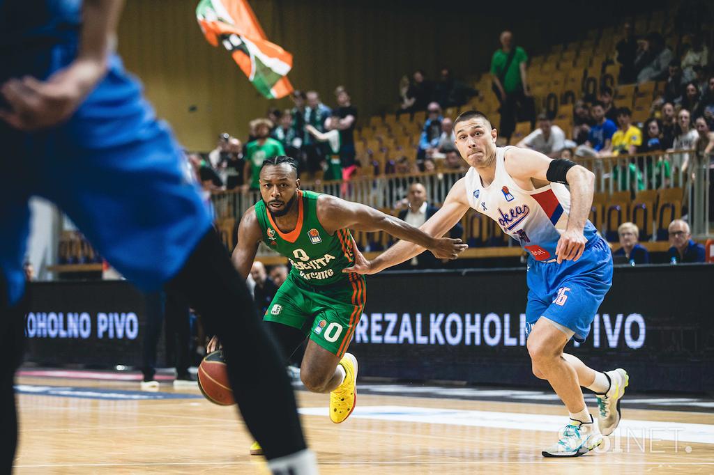 Liga ABA, četrtfinale: Cedevita Olimpija - Igokea, Tivoli