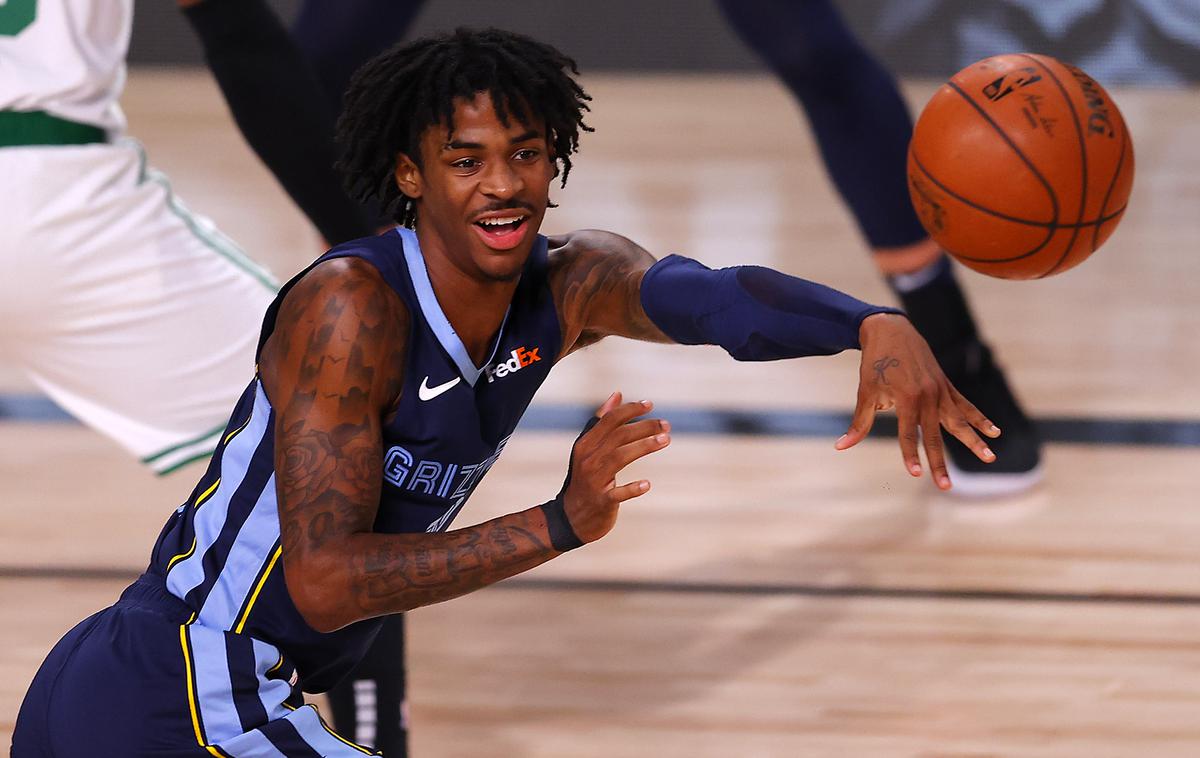 Ja Morant | Ja Morant je postal novinec leta v ligi NBA. | Foto Getty Images