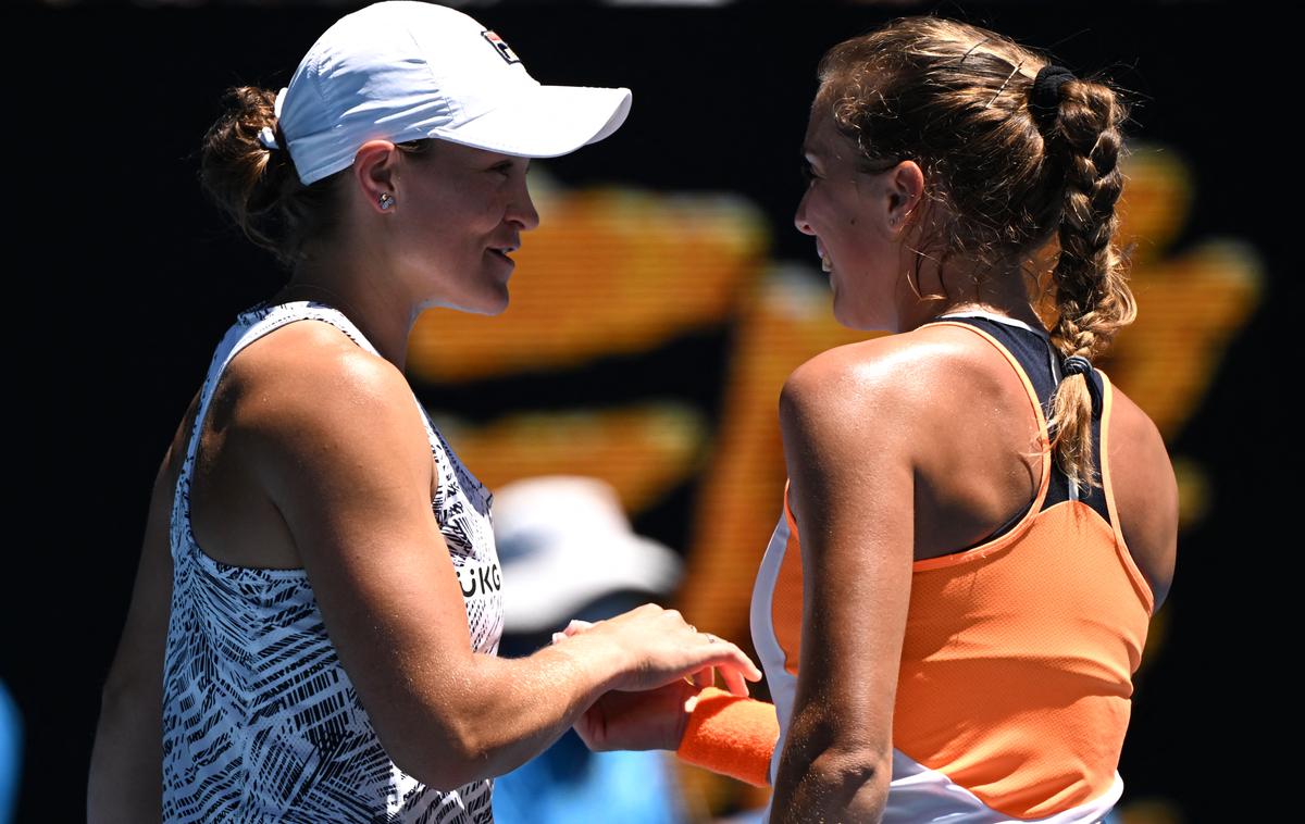 Ashleigh Barty | Ashleigh Barty je italijanski tekmici prepustila le dve igri. | Foto Reuters