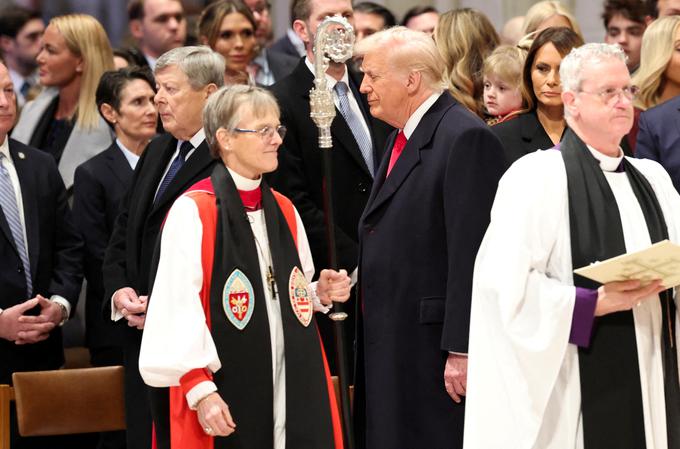 Trump je dejal, da škofinja svojega dela ne opravlja dobro.  | Foto: Reuters