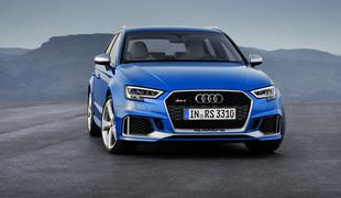 Audi RS3 sportback – najmočnejši petvaljnik na svetu ga požene do 280 kilometrov na uro #video