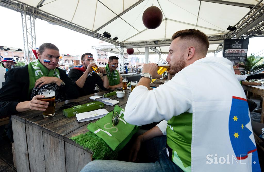 Slovenija navijači EuroBasket Berlin