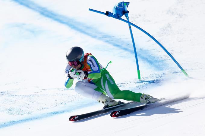 Boštjan Kline je v superveleslalomu zasedel deseto mesto. | Foto: Getty Images