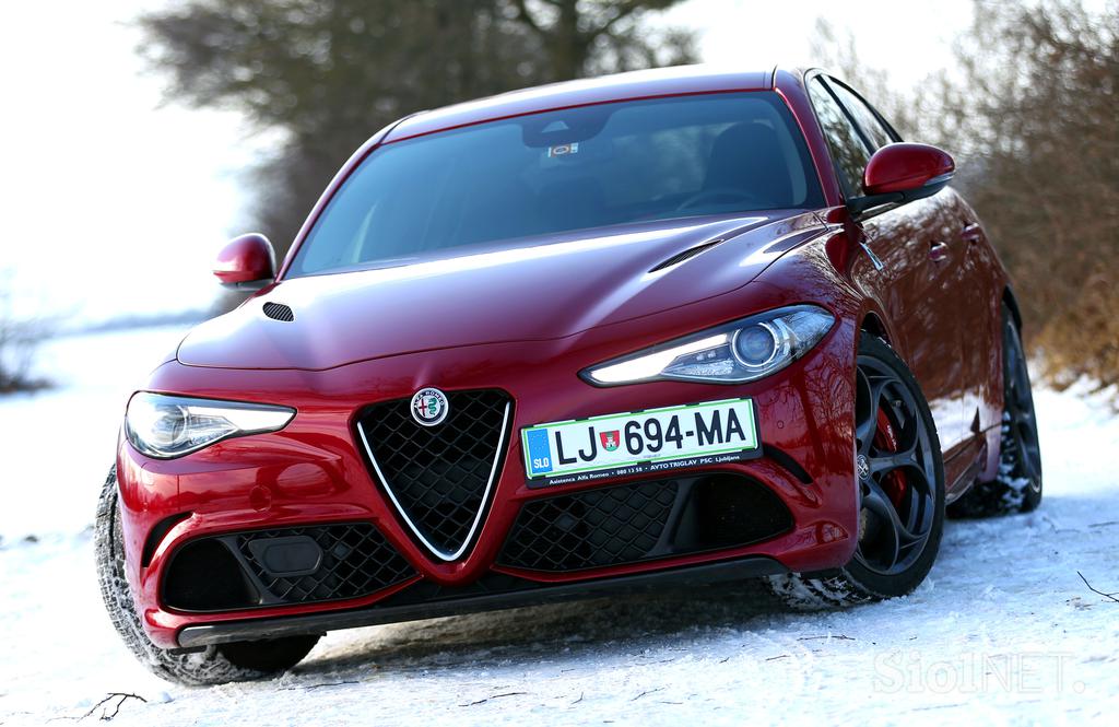 Alfa romeo gulia quadrifoglio test