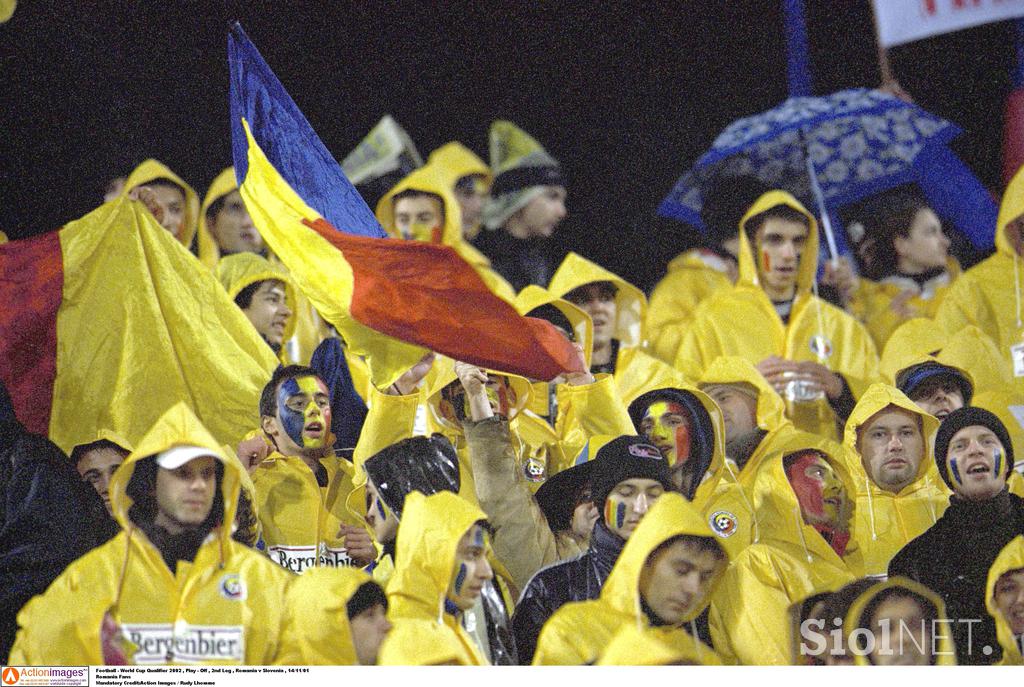 Romunija Slovenija 2001 Bukarešta