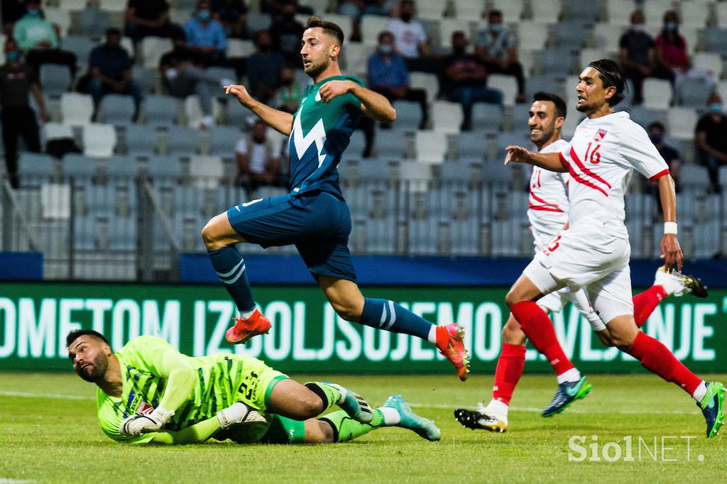 Slovenija - Gibraltar (prijateljska tekma, Koper)