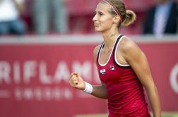 Polona Hercog napredovala po lestvici