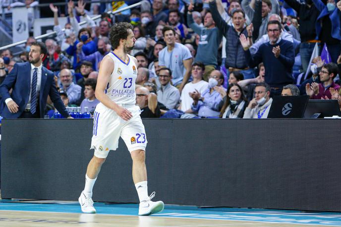 Real Madrid Sergio Llull | Sergio Llull in soigralci so nadigrali Maccabi Tel Aviv. | Foto Guliver Image