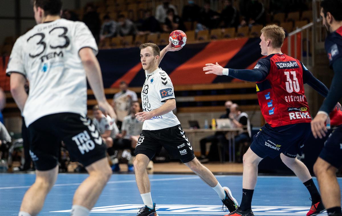 RK Trimo Trebnje : Rhein-Neckar Löven, liga EHF | Trebanjci so izgubili na gostovanju v Švici. | Foto Vid Ponikvar/Sportida