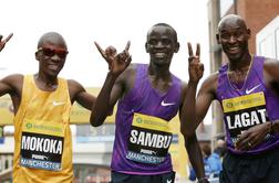 Zmaga Sambuja, Lagat rekorden, Kipsang četrti in slovo Gebreja