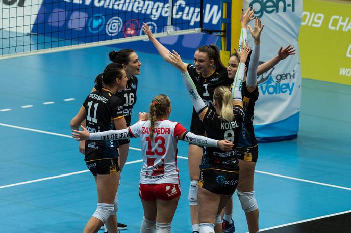 GEN | GEN-I Volley med štirimi najboljšimi v pokalu Challenge. | Foto Tine Strosar