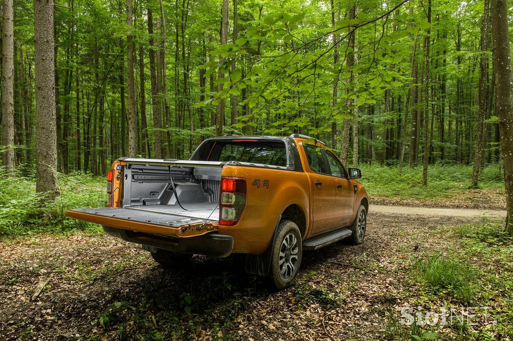 Ford ranger - fotogalerija testnega vozila