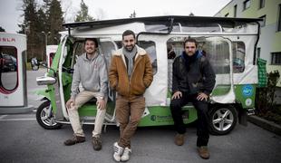 Električni tuk-tuk zagovarja zeleno mobilnost