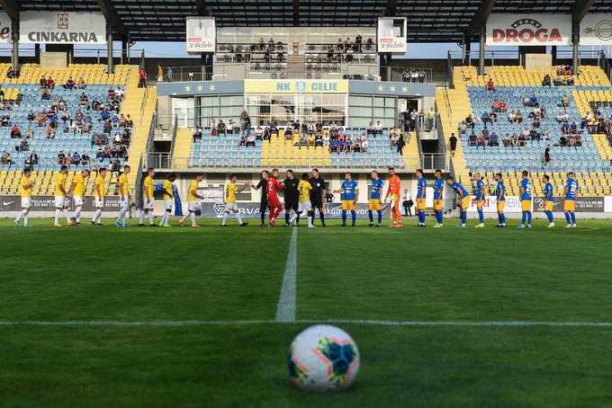 Celjani po osmih krogih zasedajo visoko tretje mesto na lestvici. | Foto: Miloš Vujinović/Sportida