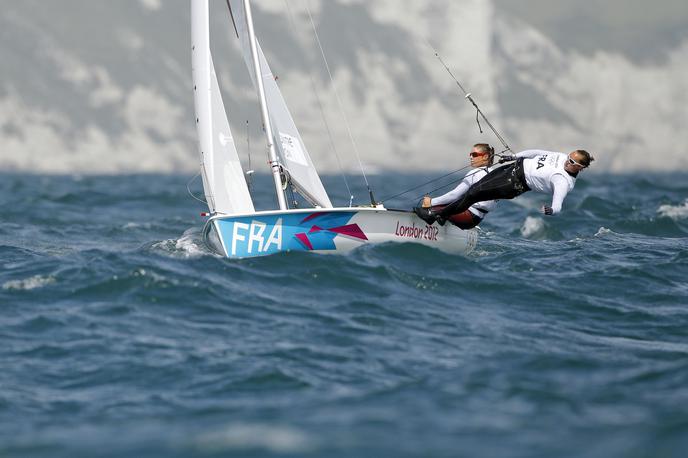 jadranje | Camille Lecointre in Aloise Retronaz sta zmagalki predolimpijske regate v razredu 470. | Foto Reuters