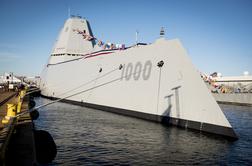 USS Zumwalt: Američani dobili svoj največji rušilec. Bo deloval?