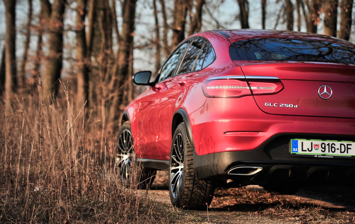 Mercedes-Benz GLC coupe - fotogalerija testnega vozila | Foto Ciril Komotar