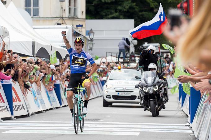 V letu 2018 se vse skupaj nadaljuje. Primož se je lahko do prihoda na dirko Po Sloveniji pohvalil z velikima zmagama na dirki po Baskiji in Romandiji. | Foto: Urban Urbanc/Sportida