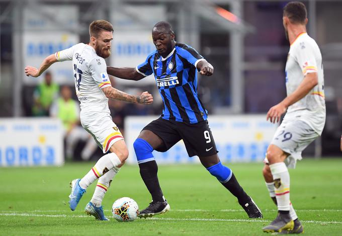 Romelu Lukaku še čaka na prvi evropski zadetek v dresu Interja. | Foto: Reuters