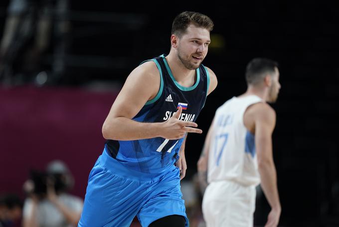 Slovenija : Argentina, slovenska košarkarska reprezentanca, Luka Dončić | Foto: Guliverimage/Vladimir Fedorenko