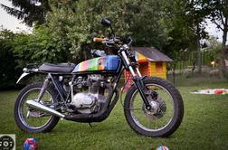 Honda CJ250 city scrambler – butični izdelek slovenske delavnice 7seven customs