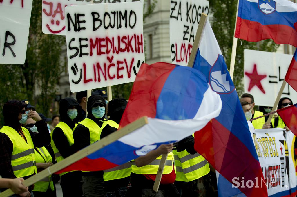 Protesti v Ljubljani