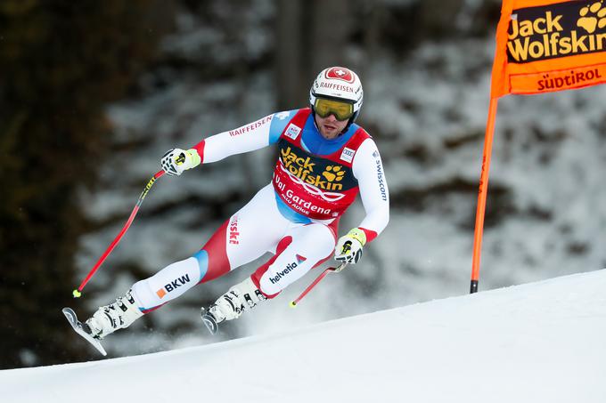 Švicar Beat Feuz je zaokrožil zmagovalno trojico Val Gardene.  | Foto: Getty Images