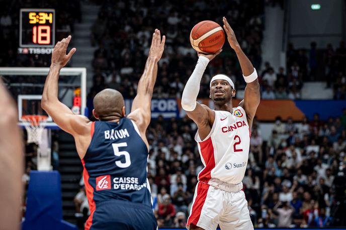 SP košarka Kanada Francija | Kanadčani so osvojili prvo mesto v skupini H. | Foto FIBA