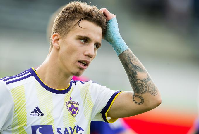 V tej sezoni je za Maribor v vseh tekmovanjih v 24 nastopih zabil deset golov. | Foto: Vid Ponikvar