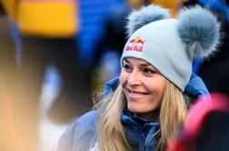 Lindsey Vonn odgovarja in se zahvaljuje eni osebi