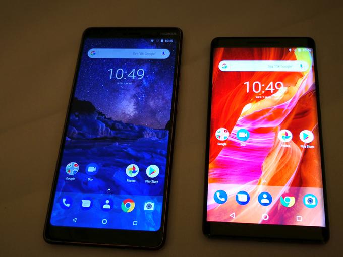 Na vrhu seznama novih pametnih telefonov Nokia sta Nokia 7 Plus in Nokia 8 Sirocco. | Foto: Srdjan Cvjetović