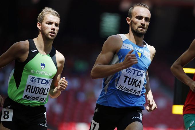 Amel Tuka in Žan Rudolf na lanskem svetovnem prvenstvu v Pekingu. | Foto: 